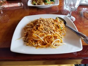 Chicken Pad Thai at Thai Cuisine in Pittsburgh