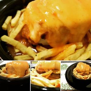 Francesinha Gluten Free. Opção Vegetariana e Vegan. at Green in Paredes