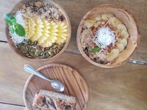 Really tasty and big smoothie bowls! at Musa Cookery in 