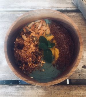 Best sprilina bowl I’ve ever had!!!  at Musa Cookery in 