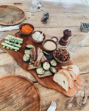 The sharing platter for two! All the tips were so tasty and veggies cooked fab. Would defo recommend! at Musa Cookery in 