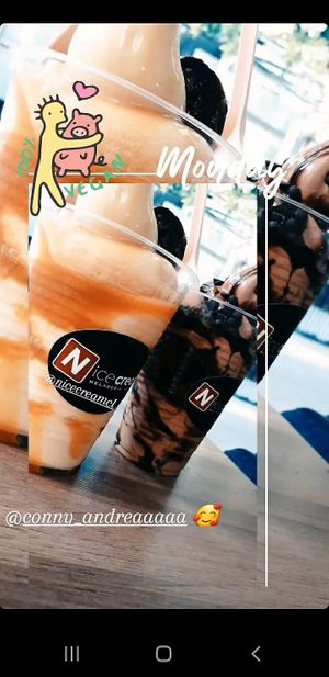 Los mejores helados!!! at NiceCream in Santiago