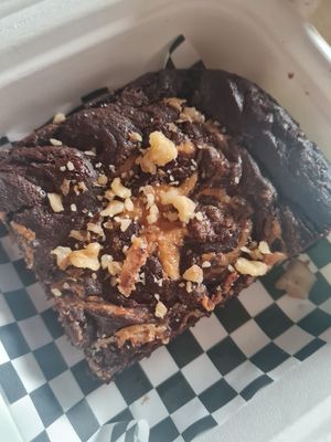 Brownie especial at NiceCream in Santiago