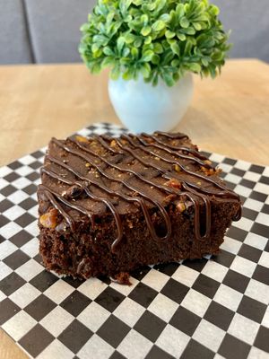 Brownie at NiceCream in Santiago