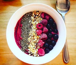 Açai bowls at NiceCream in Santiago