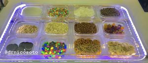 Toppings para waffles y helados  at NiceCream in Santiago