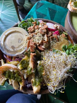 Salad Caesarella at MyVegina in Stockholm