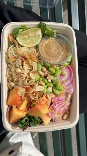 The Papaya Salad  at MyVegina in Stockholm