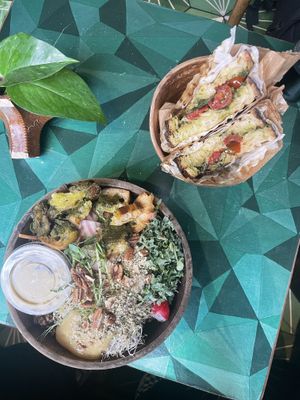 Yummy lunch!  at MyVegina in Stockholm