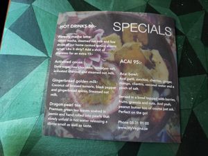 Specials  at MyVegina in Stockholm