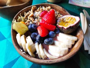 The Açai bowl  at MyVegina in Stockholm
