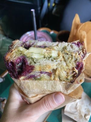 PB and jelly sandwich   at MyVegina in Stockholm