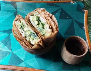 Avocado sandwich at MyVegina in Stockholm