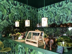 Decoration at MyVegina in Stockholm