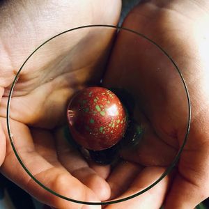 Carmel truffle chocolate! at MyVegina in Stockholm