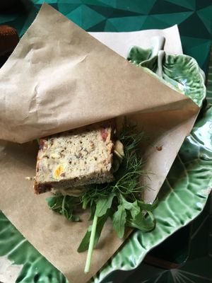 Super good ”no Tuna” sandwich  at MyVegina in Stockholm