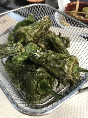 Peppers at Manso Pizzeria in Barcelona