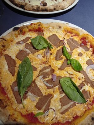 Beicon at Manso Pizzeria in Barcelona