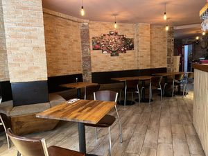 Seating area   at Manso Pizzeria in Barcelona