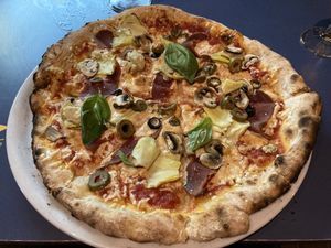 Manso Vegana  at Manso Pizzeria in Barcelona