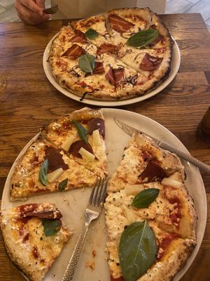   at Manso Pizzeria in Barcelona