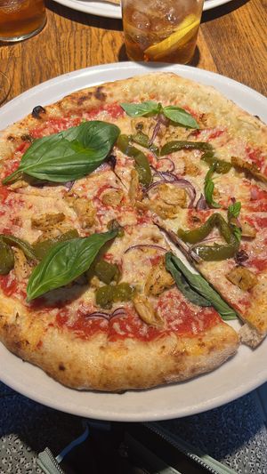   at Manso Pizzeria in Barcelona