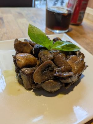   at Manso Pizzeria in Barcelona