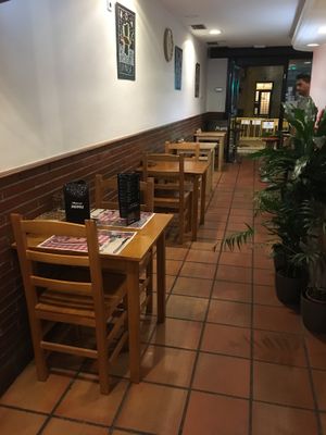 Interior  at Manso Pizzeria in Barcelona