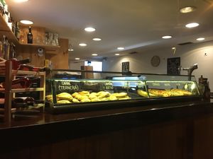 Counter  at Manso Pizzeria in Barcelona