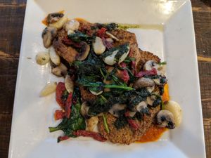 Eggplant Stack (must specify "without cheese") at Acropolis Grill in Chattanooga