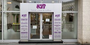 Outside at 827 Speciality Kitchen - Kalvin in Budapest