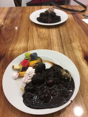 Desserts from the buffet (melted brownie 😻) at 827 Speciality Kitchen - Kalvin in Budapest