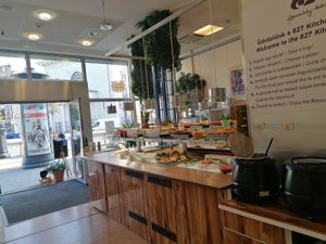 The buffet at 827 Speciality Kitchen - Kalvin in Budapest