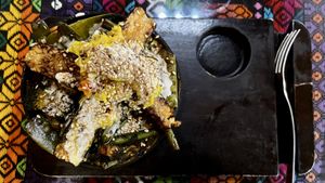 curry bowl  at Wachuma in Antigua