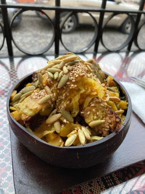 One of the bowls, very filling! at Wachuma in Antigua