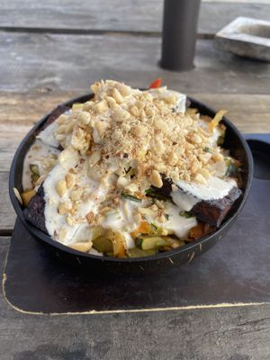 Build your own bowl with tahini sauce - 37 quetzales  at Wachuma in Antigua