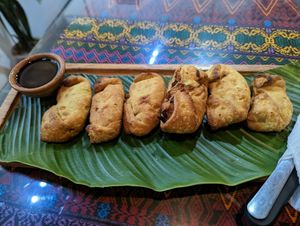 Stuffed with tofu. So good at Wachuma in Antigua