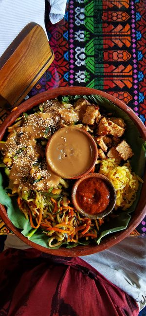 Grandfather fire at Wachuma in Antigua