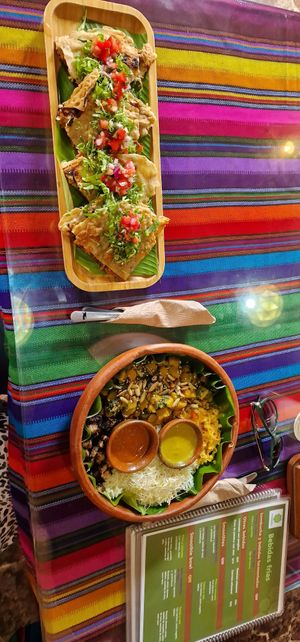 Meal at Wachuma in Antigua