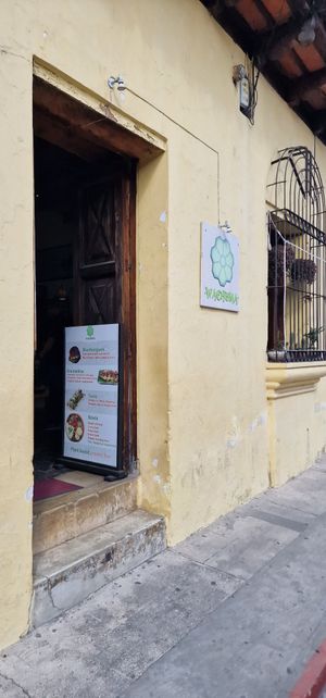 Outside at Wachuma in Antigua