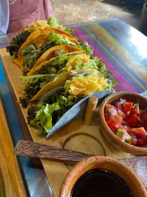 Tacos  at Wachuma in Antigua