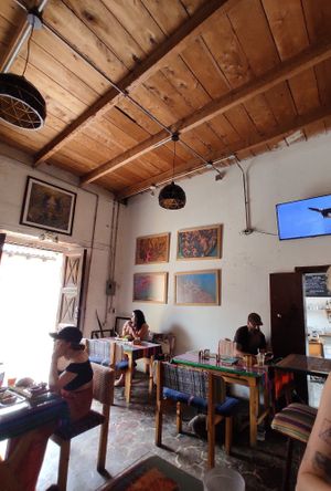 Cafe (courtyard also!) at Wachuma in Antigua