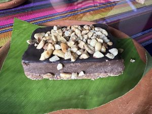 Tarta de chocolate  at Wachuma in Antigua