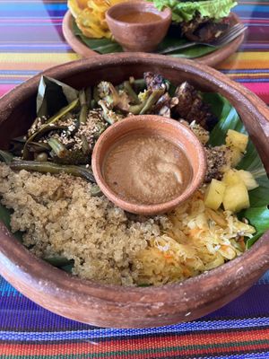 Agridulce bowl  at Wachuma in Antigua