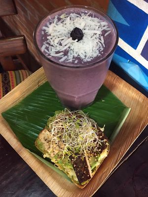 Top breakfast!  at Wachuma in Antigua