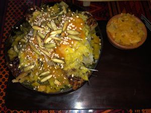 Vegan bowl  at Wachuma in Antigua