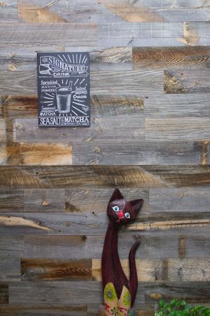 Shop interior image with a cat object. at RING Donuts in Canoga Park