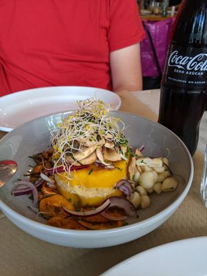 causa acevichada at Los Andenes Vegan in Madrid