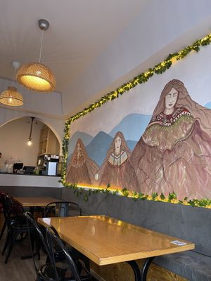 Restaurante  at Los Andenes Vegan in Madrid