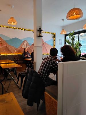  at Los Andenes Vegan in Madrid